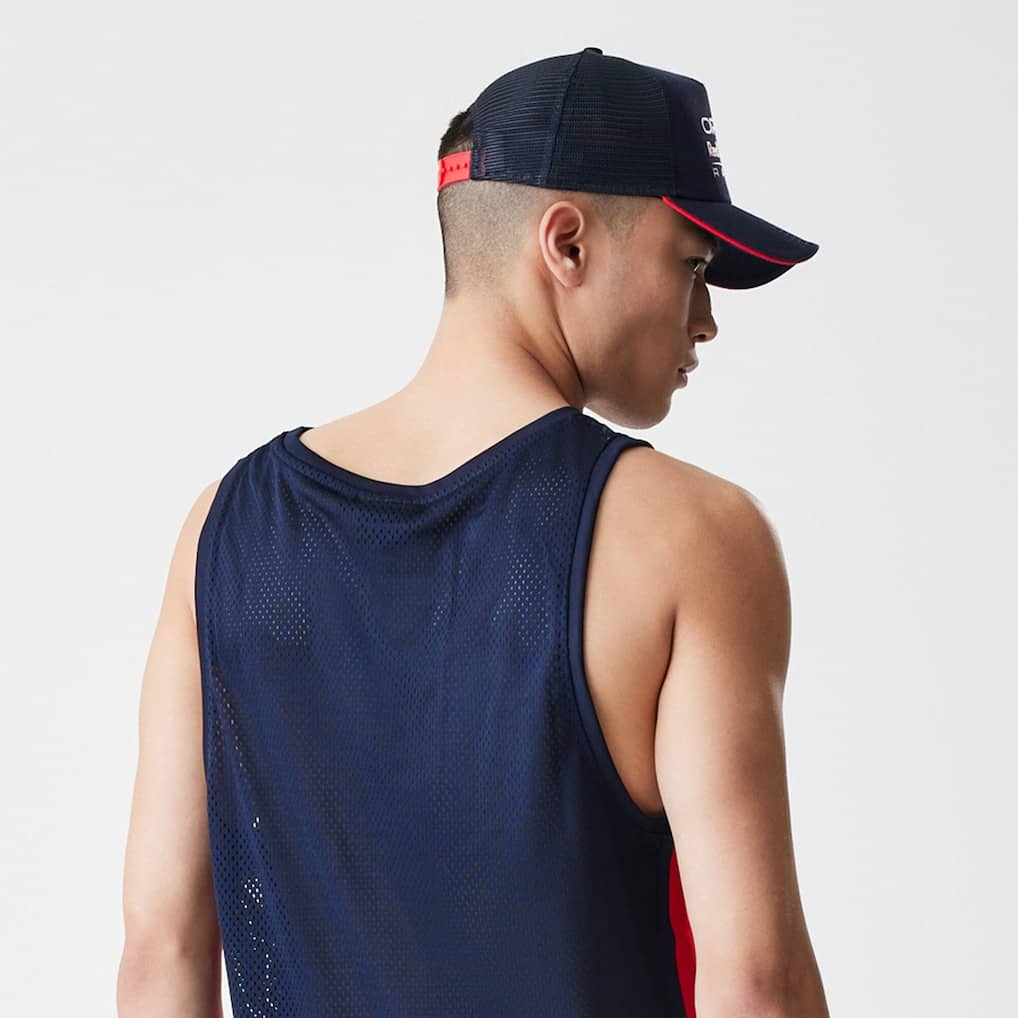 Red Bull Racing Basketball Mesh Tank