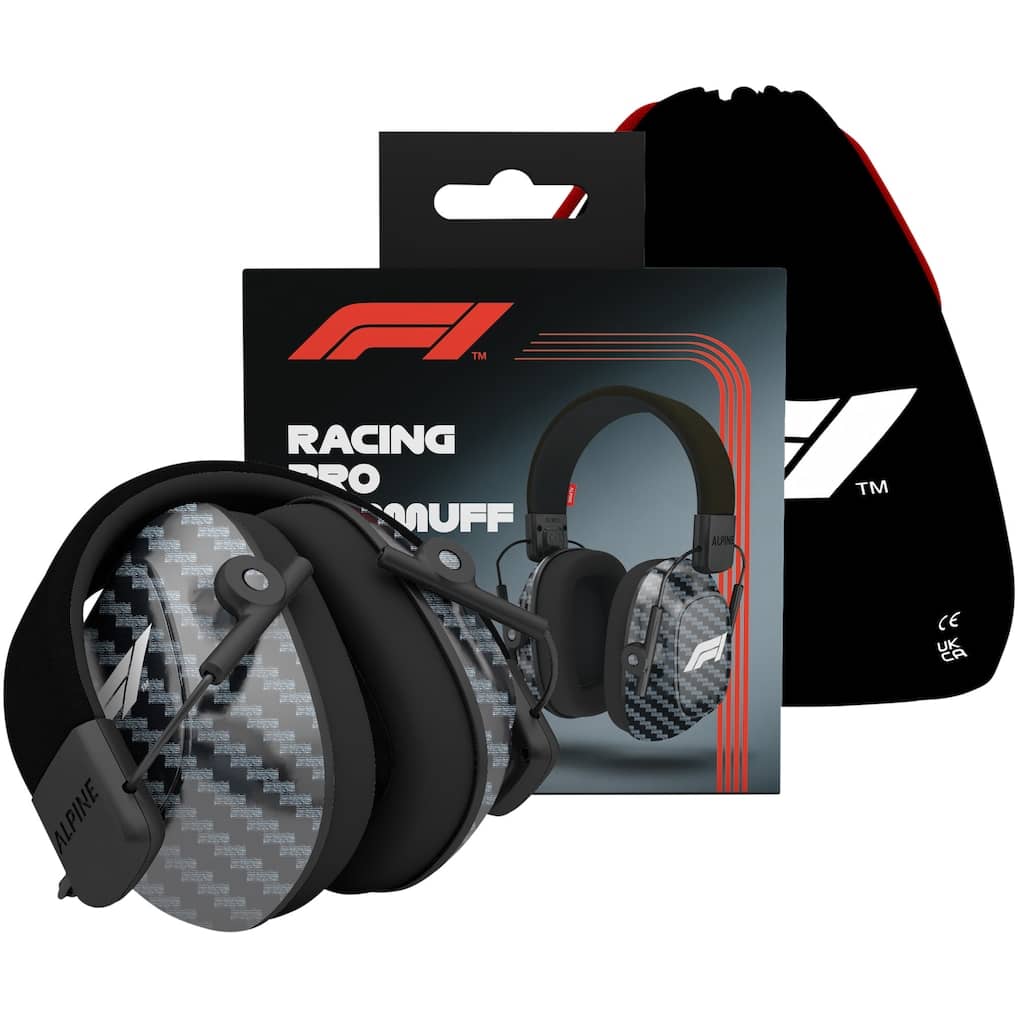 Formula 1 Hearing Protection - Racing Pro Earmuff