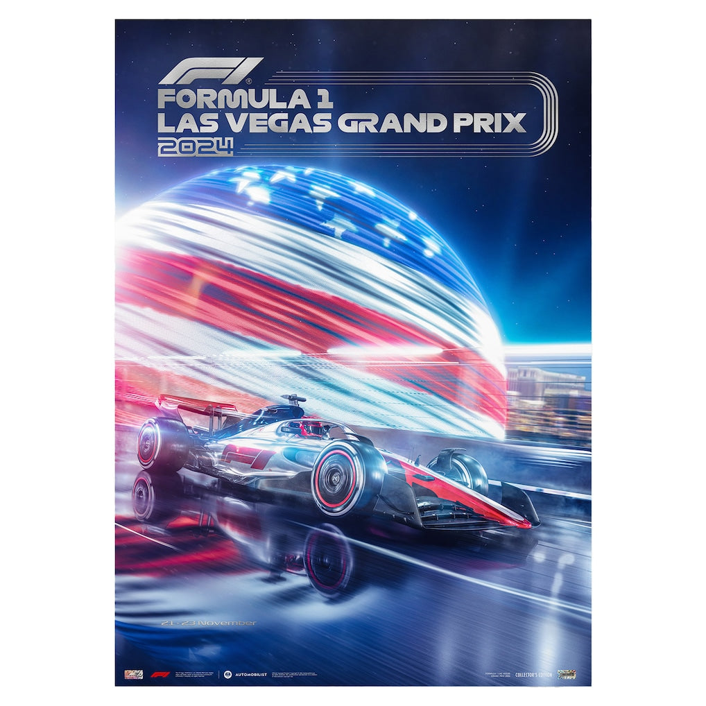 Formula 1 Las Vegas Grand Prix - City of Lights - Official 2024 Event Poster