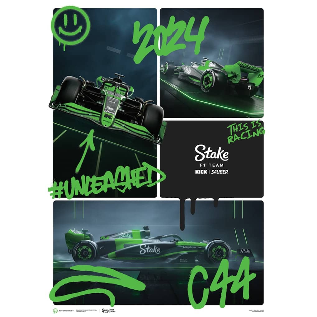 Kick Sauber C44 Unleashed - 2024 Poster