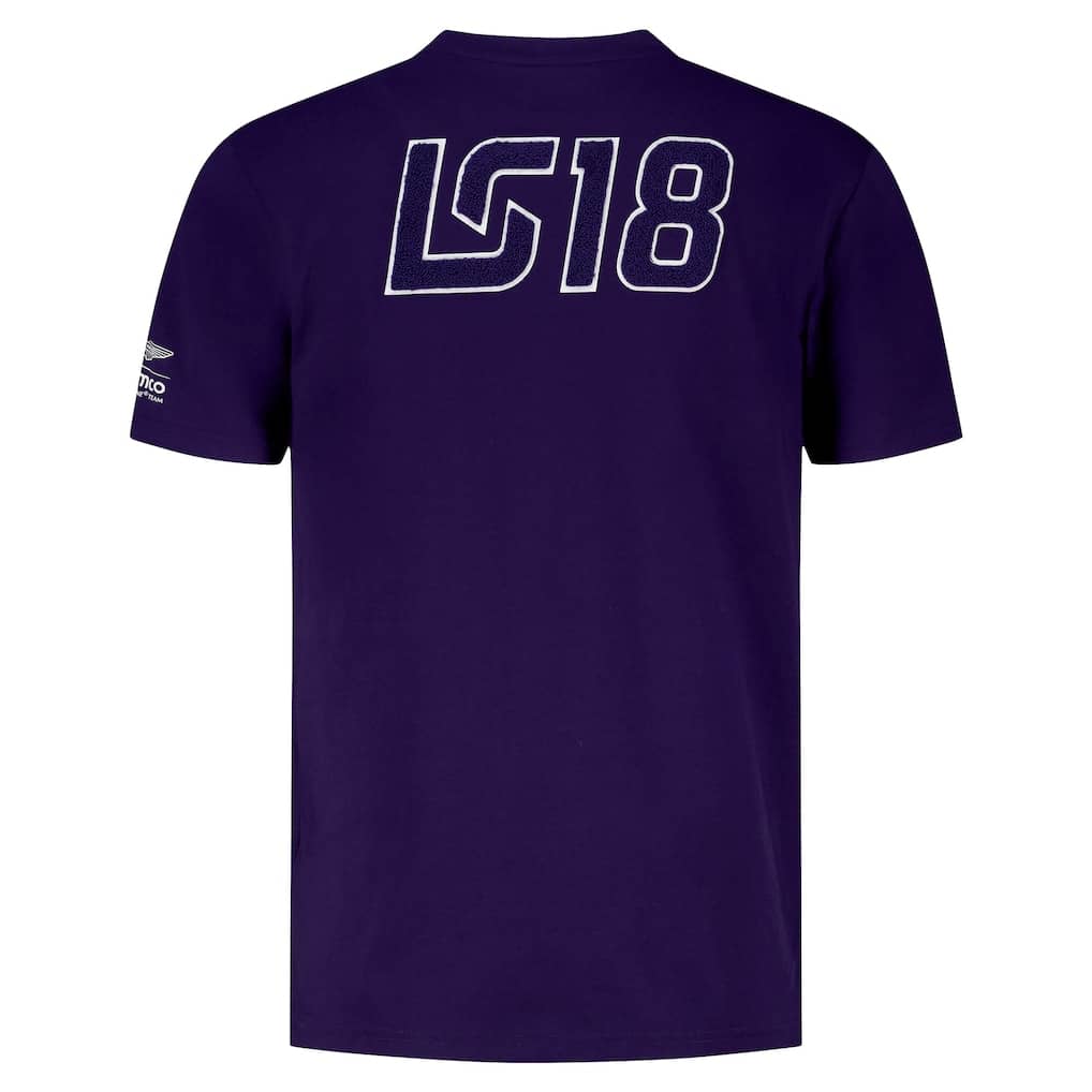 Aston Martin Lance Stroll Race Special Montreal GP T-Shirt - Navy