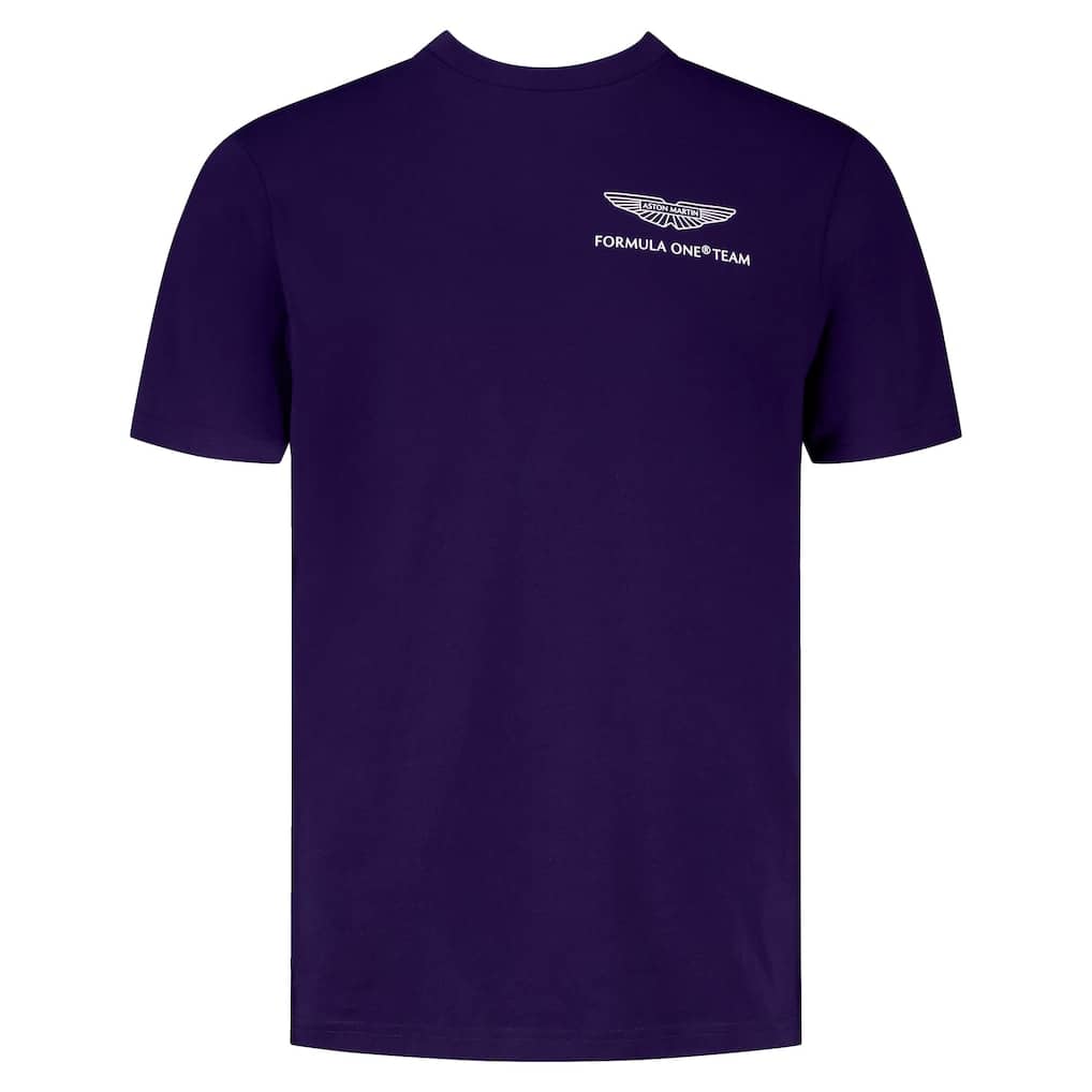 Aston Martin Lance Stroll Race Special Montreal GP T-Shirt - Navy