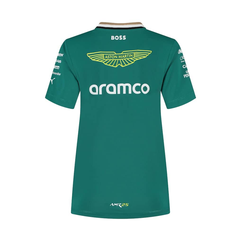 Aston Martin Aramco Cognizant F1 2025 Team T-Shirt - Womens