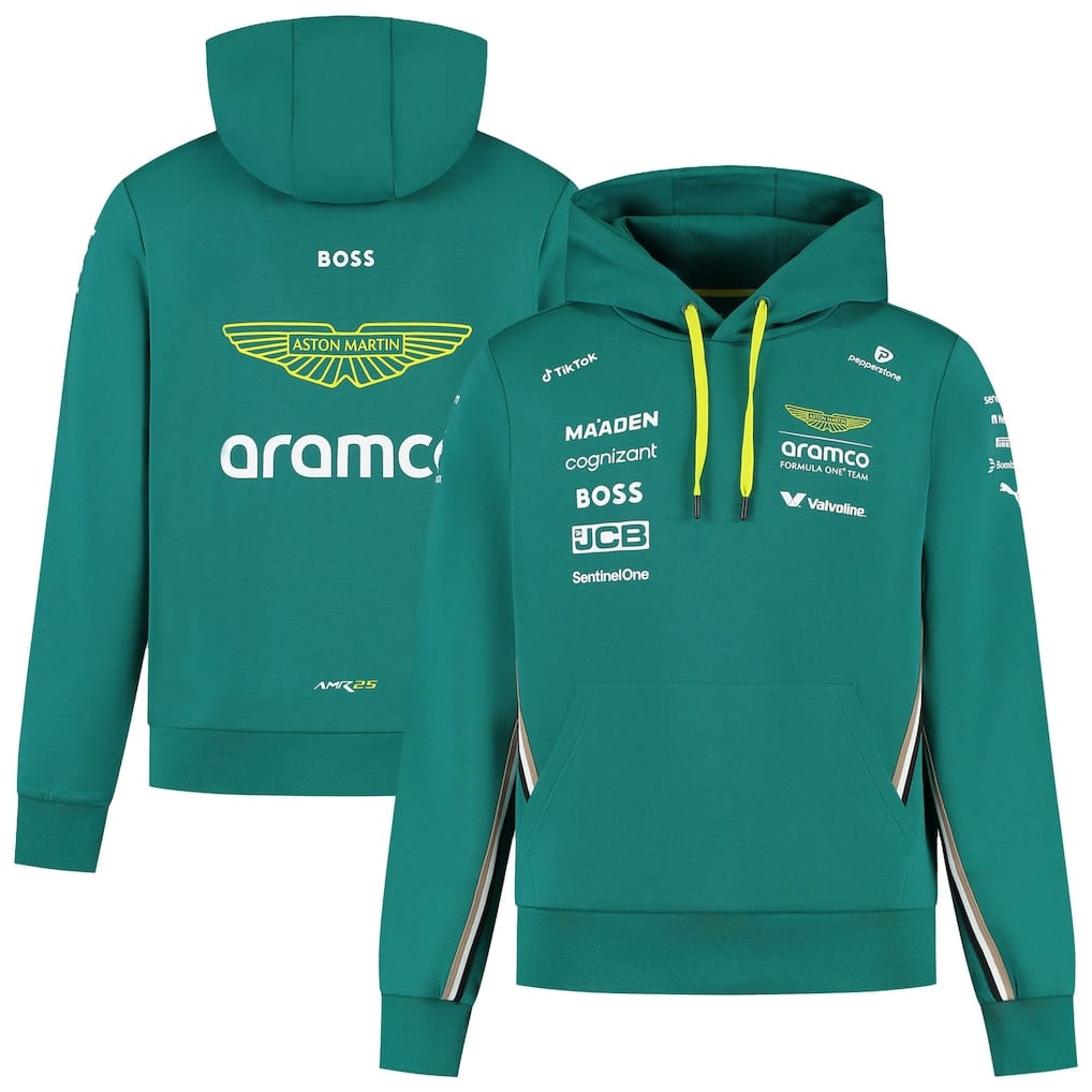 Aston Martin Aramco Cognizant F1 2025 Team Driver Hoodie
