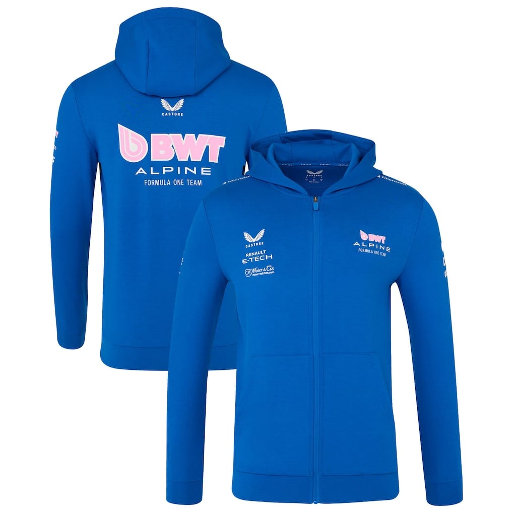 Alpine F1 Team 2025 Full Zip Hoodie