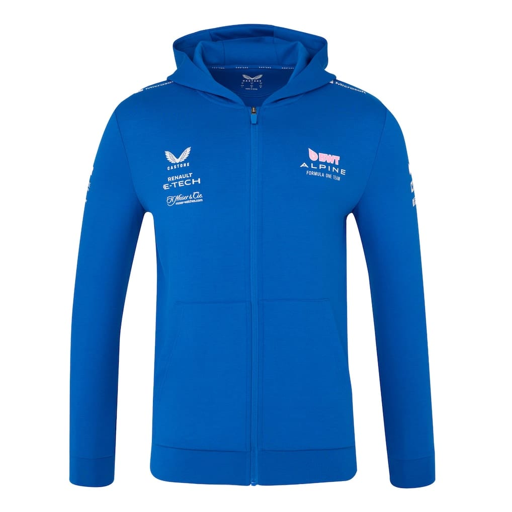 Alpine F1 Team 2025 Full Zip Hoodie