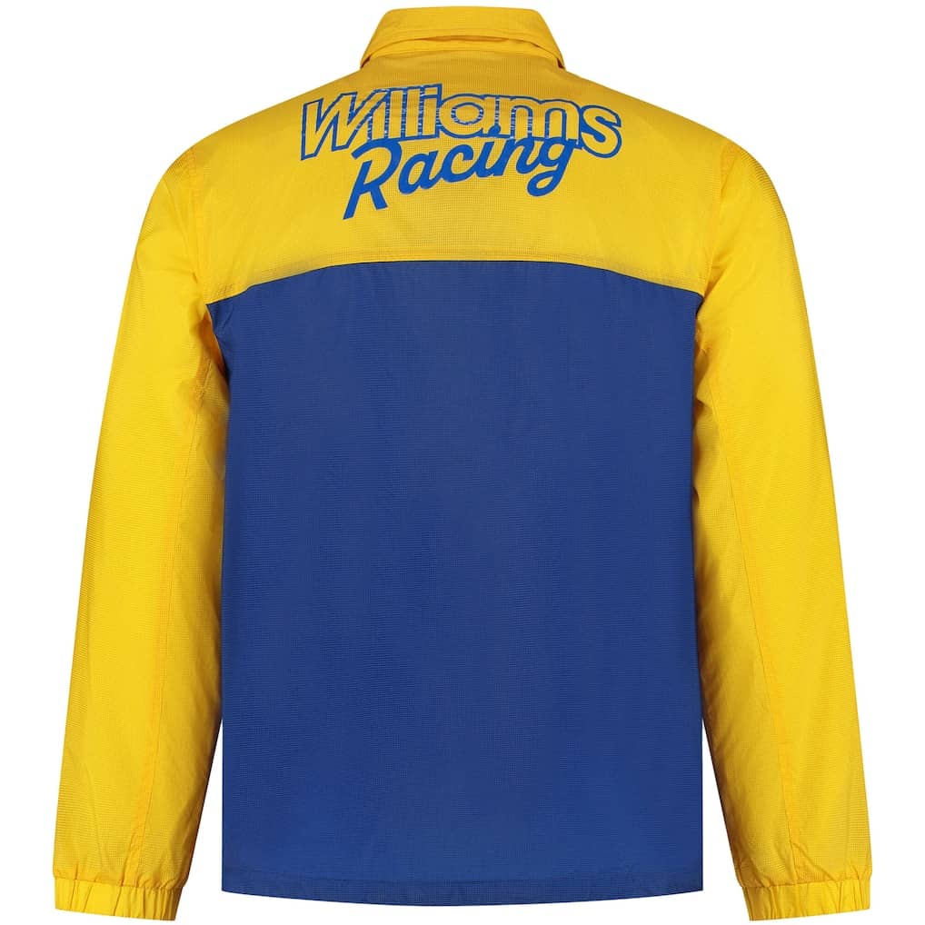 Williams Racing Puma Pitlane Taped Jacket - Blue / Yellow