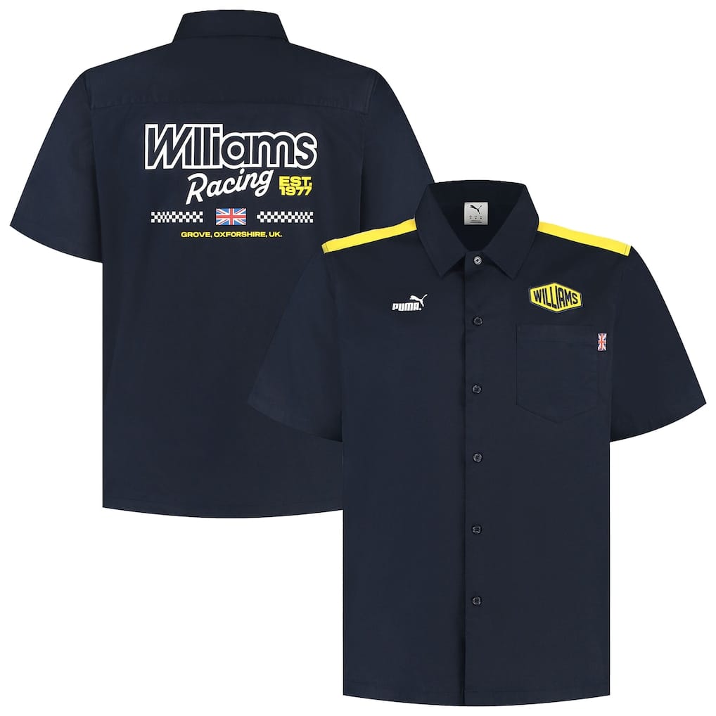 Williams Racing Puma Special Silverstone Mechanic Shirt - Navy