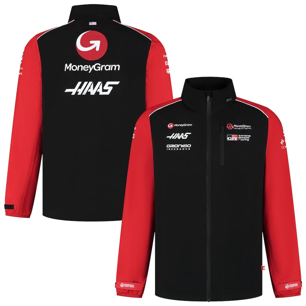 Haas F1 Moneygram 2025 Team Lightweight Raincoat