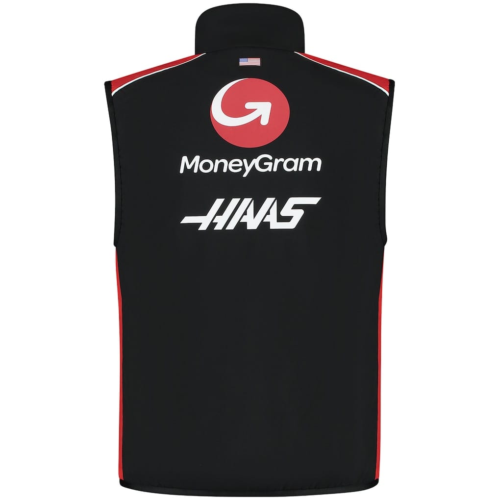 Haas F1 Moneygram 2025 Team Lightweight Gilet