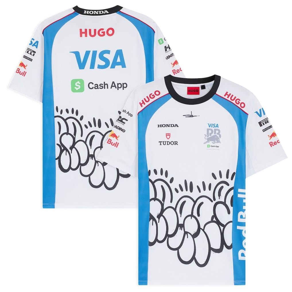 RB Cash APP Special Edition Silverstone GP Replica T-Shirt