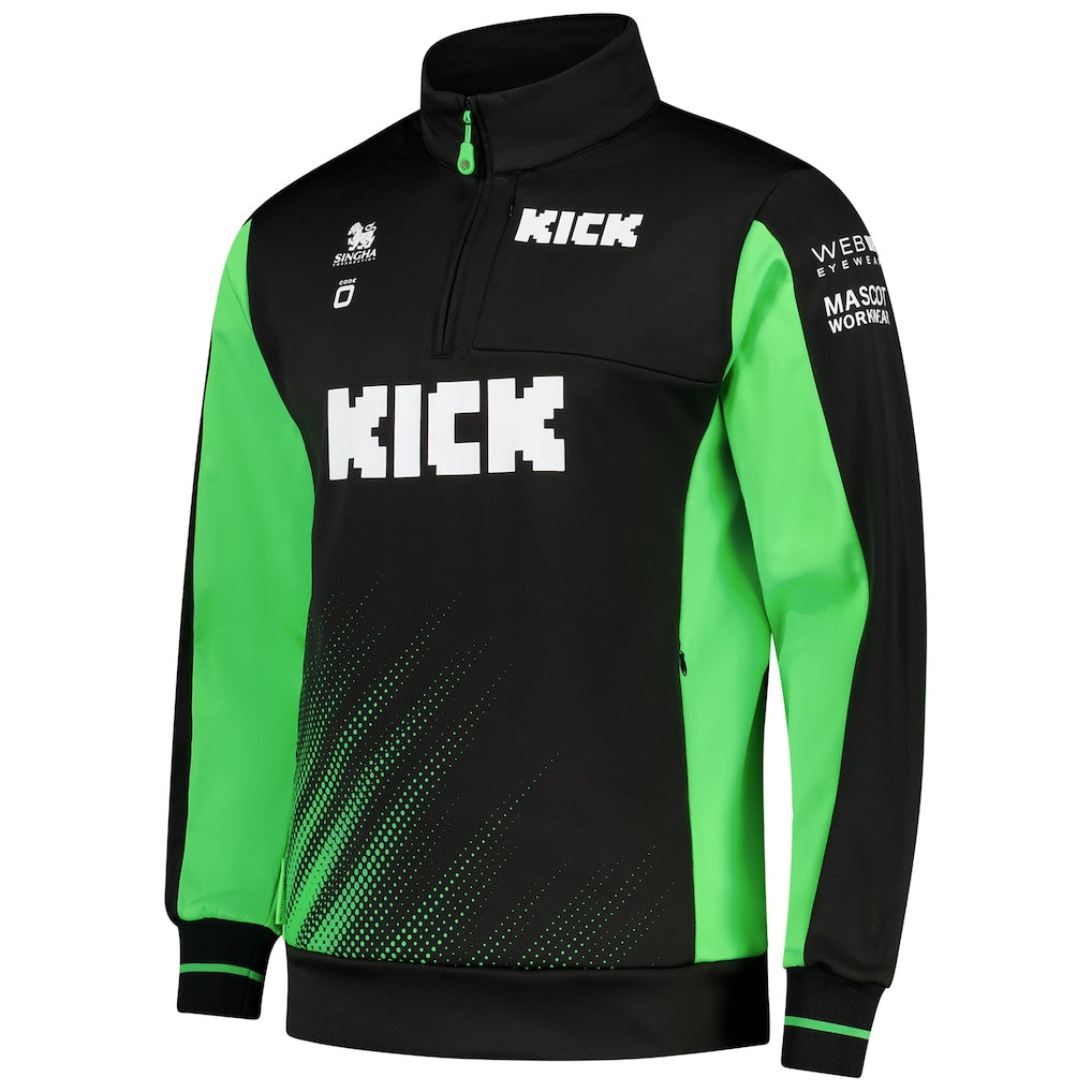 Kick Sauber F1 2025 Kick Team Quarter Zip Sweat